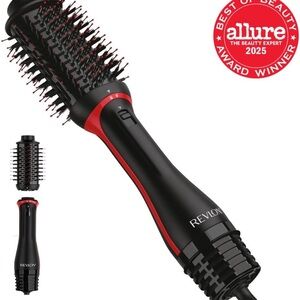 Revlon Black and Red Blow Dryer Brush